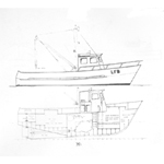 BB390 "Bollard 139. 11.2 metre fishing or work boat"